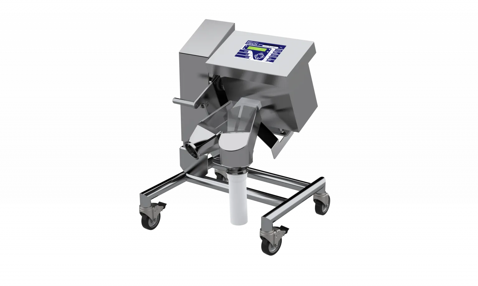 Stealth Pharmaceutical Metal Detector with wheels