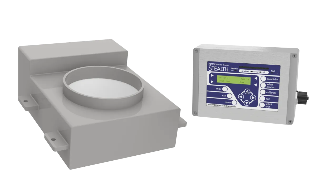 Stealth Vertex Metal Detector with control panel unit