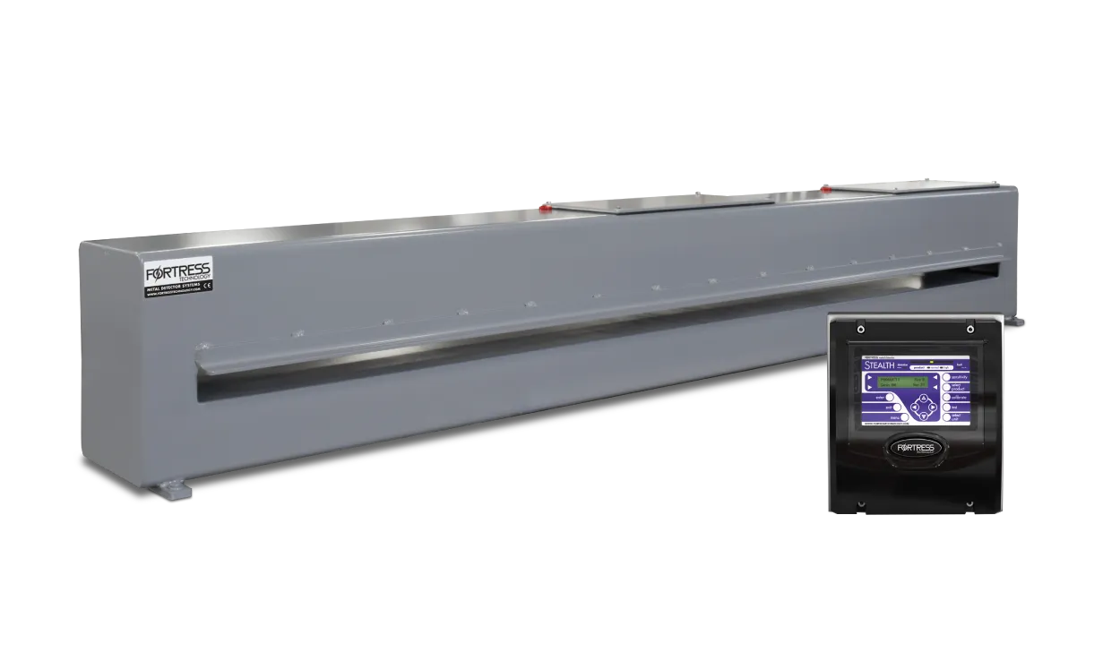 Stealth Web Textile Metal Detector with control panel unit