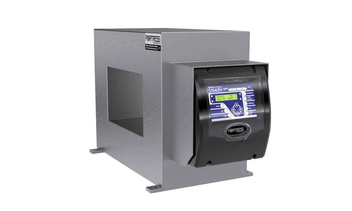 metal detector head with control panel