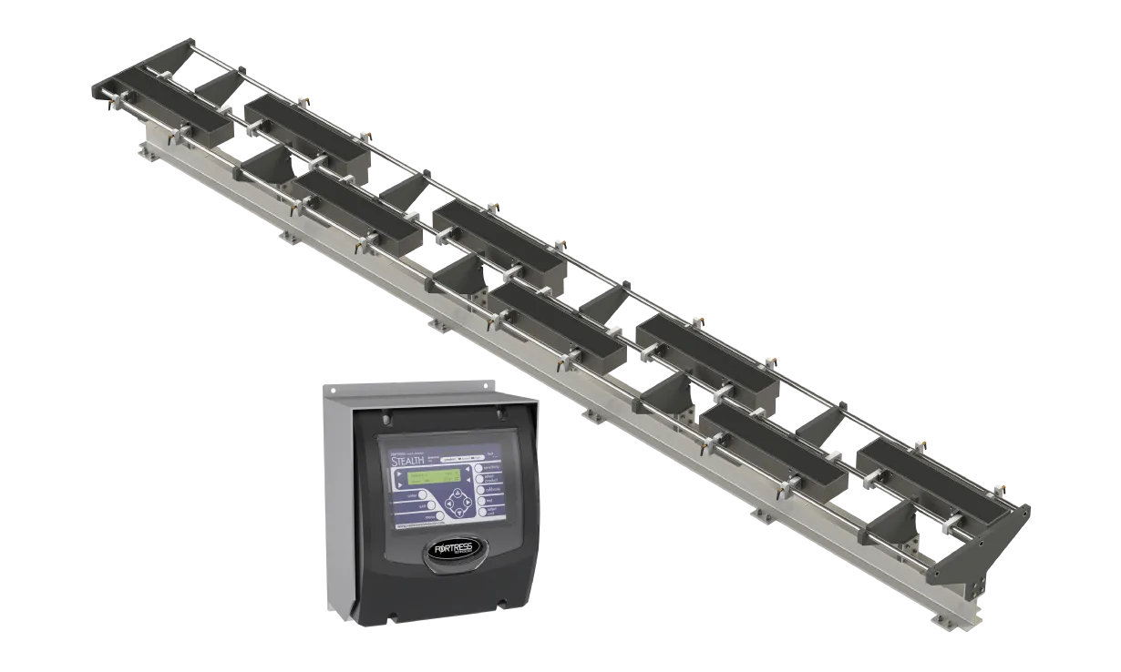 Stealth Modular Surface Metal Detector System with control panel unit
